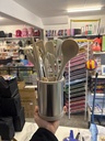Set de Utensillos Cocina de Acero cubiertos en Silicona Art. JK4370