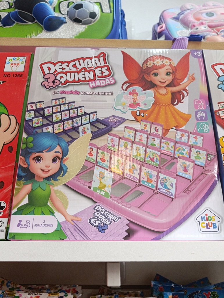Juego de Mesa Quien Soy Yo? HADAS