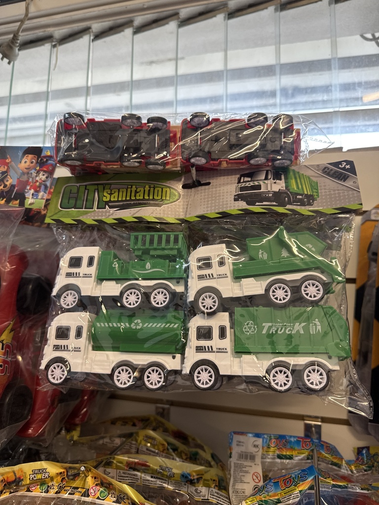 Camion de Basura x4 City Sanitation Art. 553