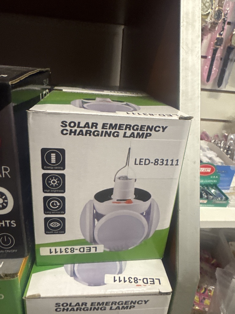 Lampara de Camping Solar Recargable Art. 83111