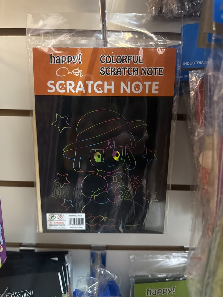 Cuaderno de Dibujo Raspadita Art. G16