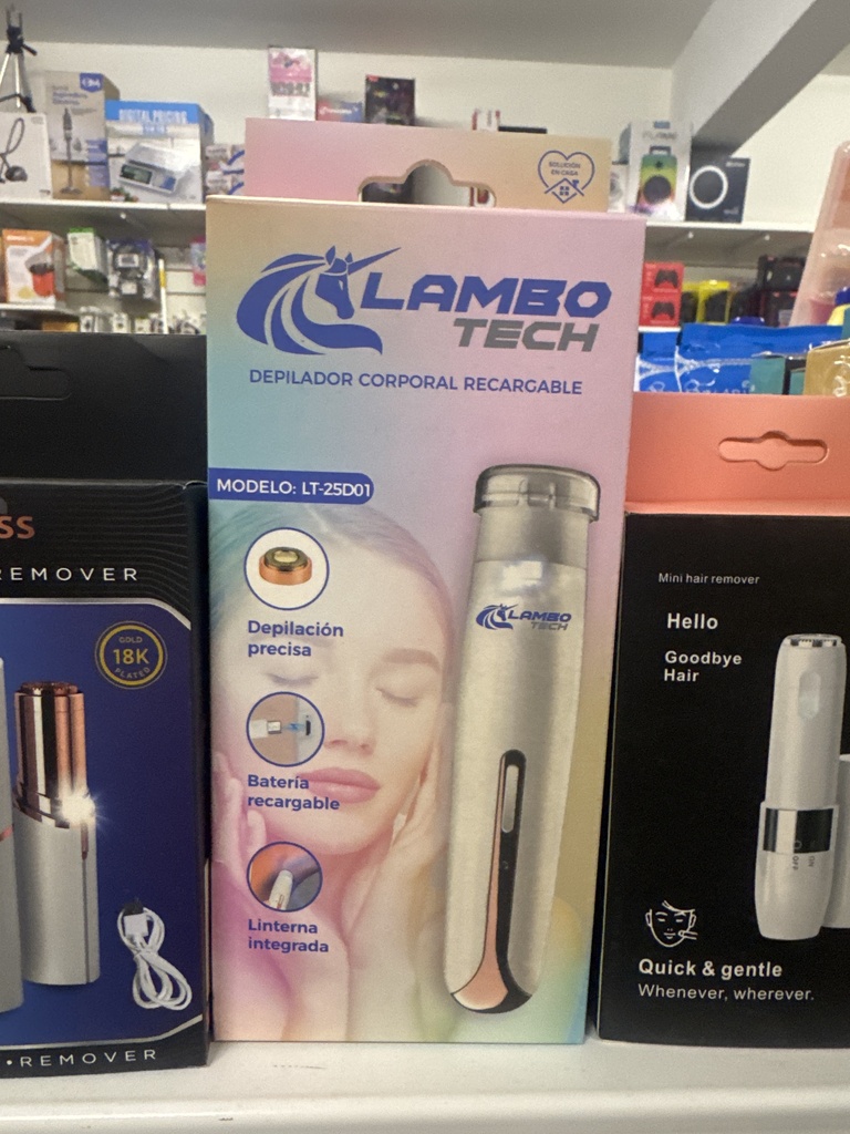 Depiladora Facial c/linterna LamboTech LT-25D01