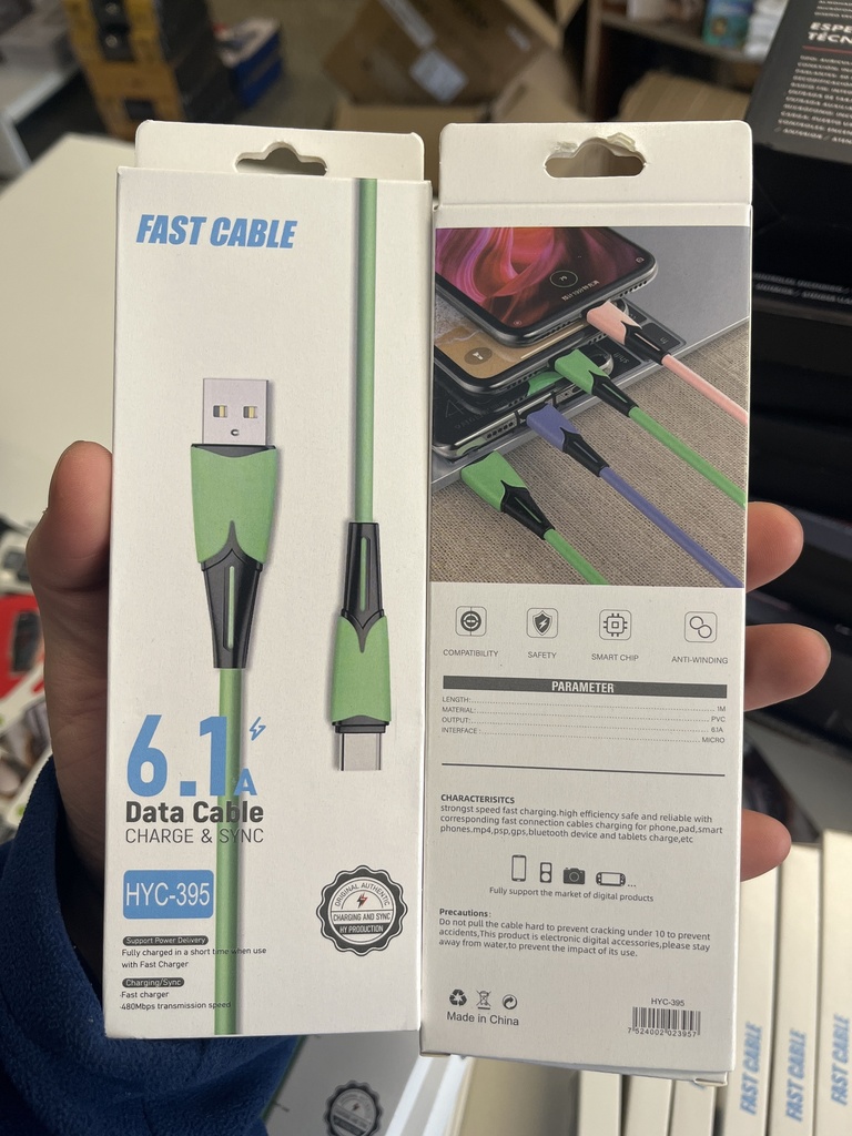 Cable Tipo C 6.1A Art.395