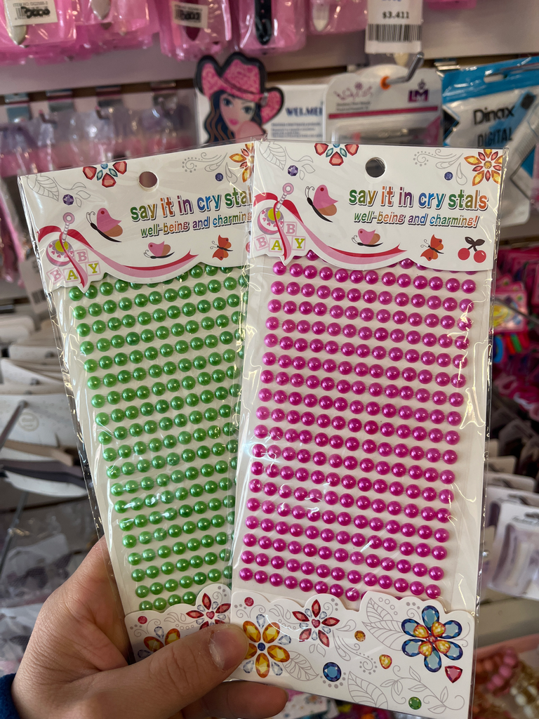 [ZL-ZLE88216] Sticker de 260 perlas Art.878