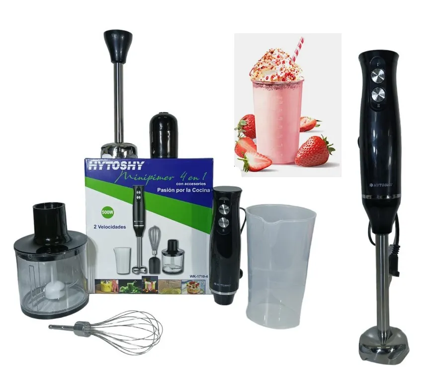 Set Mini Pimer 4 EN 1 500W 2 Velocidades Art.1721