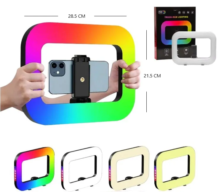 [ITARC1R] Aro De Luz Led Rectangular RGB Art.83107