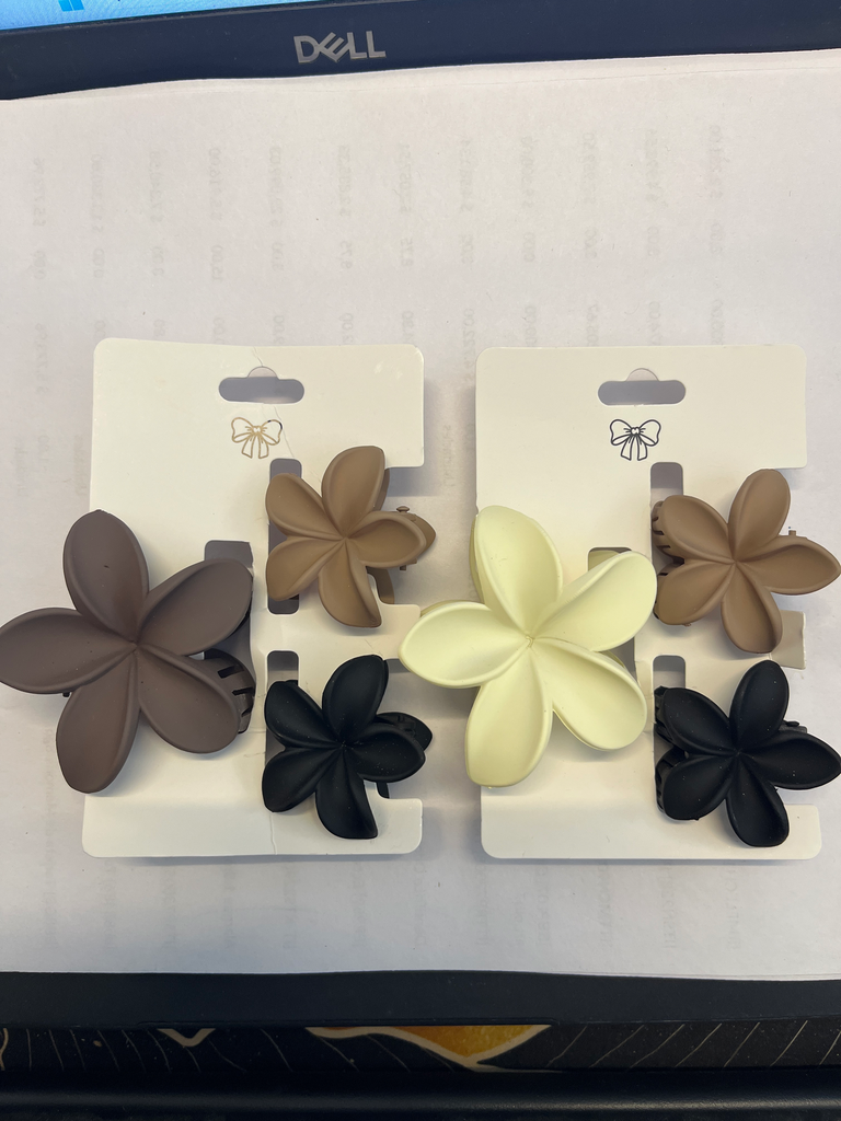 [MG-BR130410411] Broches flor pack  x 3