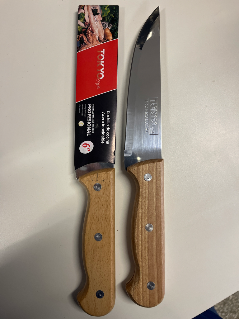 [AL-96254] Cuchilla Tokio Mango de madera N6