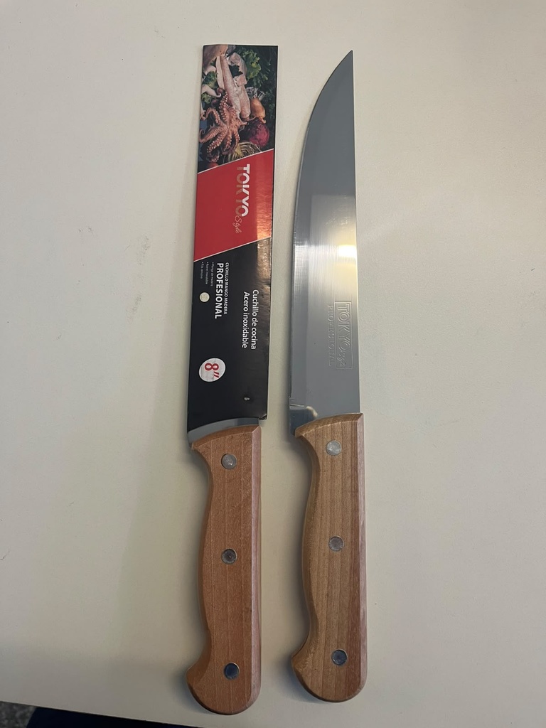 [AL-96257] Cuchilla Tokio mango n madera P8