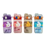 Botella de agua animales doble boquilla 500ml Art.0801