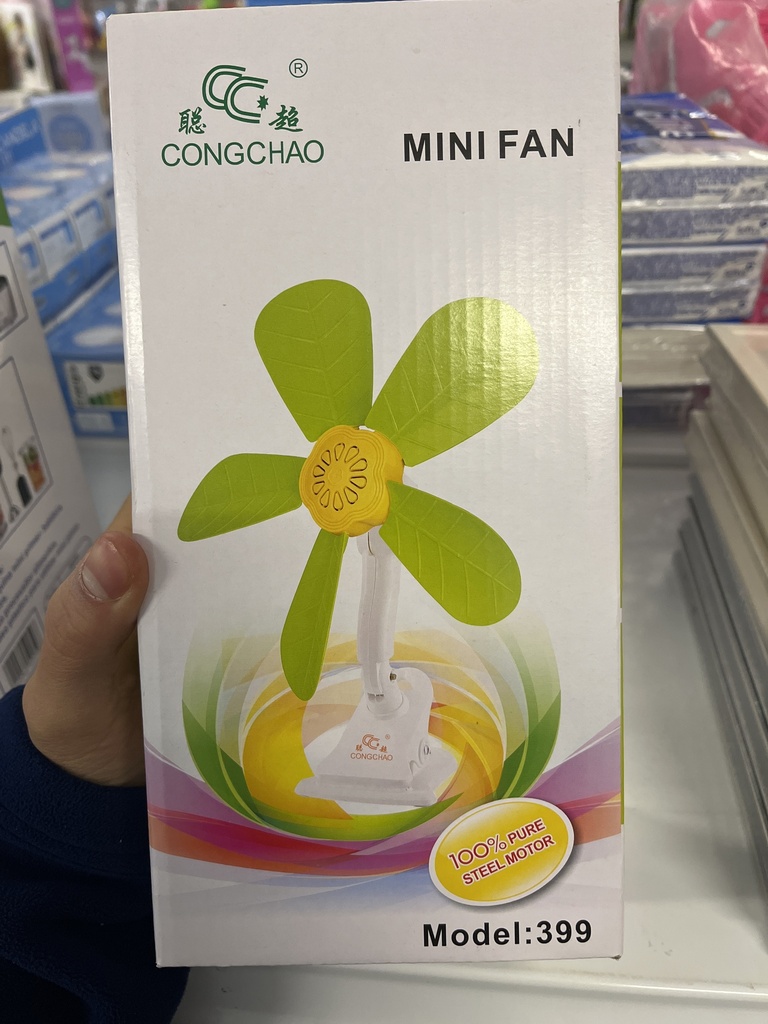 Ventilador 5 aspas art 399