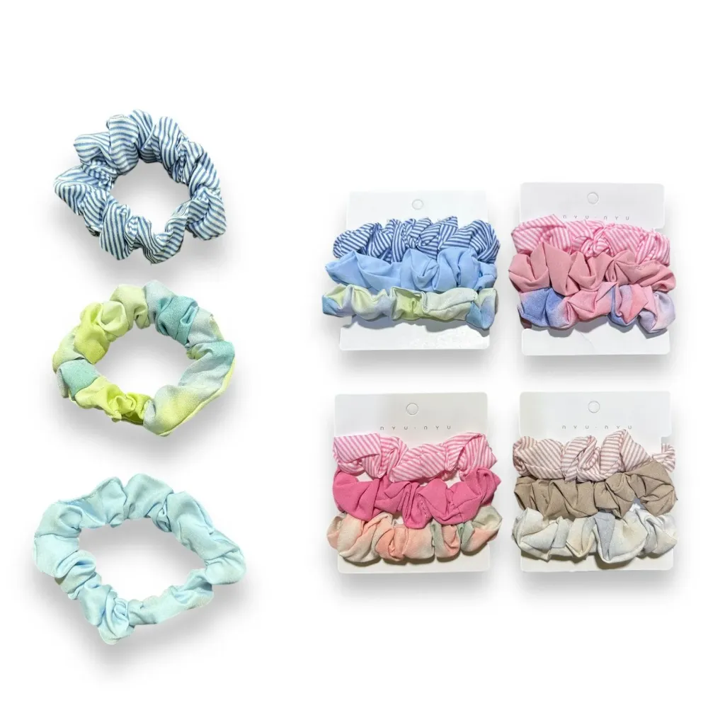 [FX-227842] Set colitas Scrunchies x3 Art. FX227842