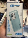 Cargador Portatil 20000mAh C/ 3 Entradas Usb Art.PL20