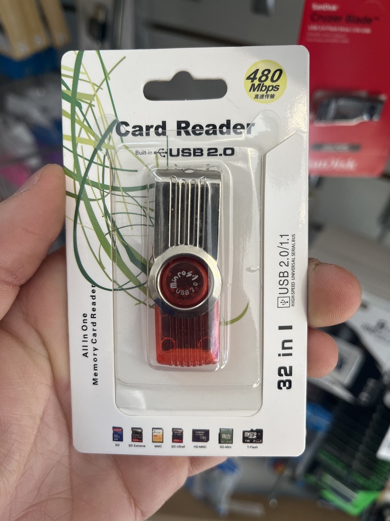 Lector De Memoria Micro SD Usb Art.189