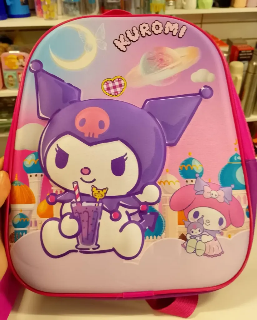 Mochila Personajes (rosas) 12" 1 Cierre Art. 121-2