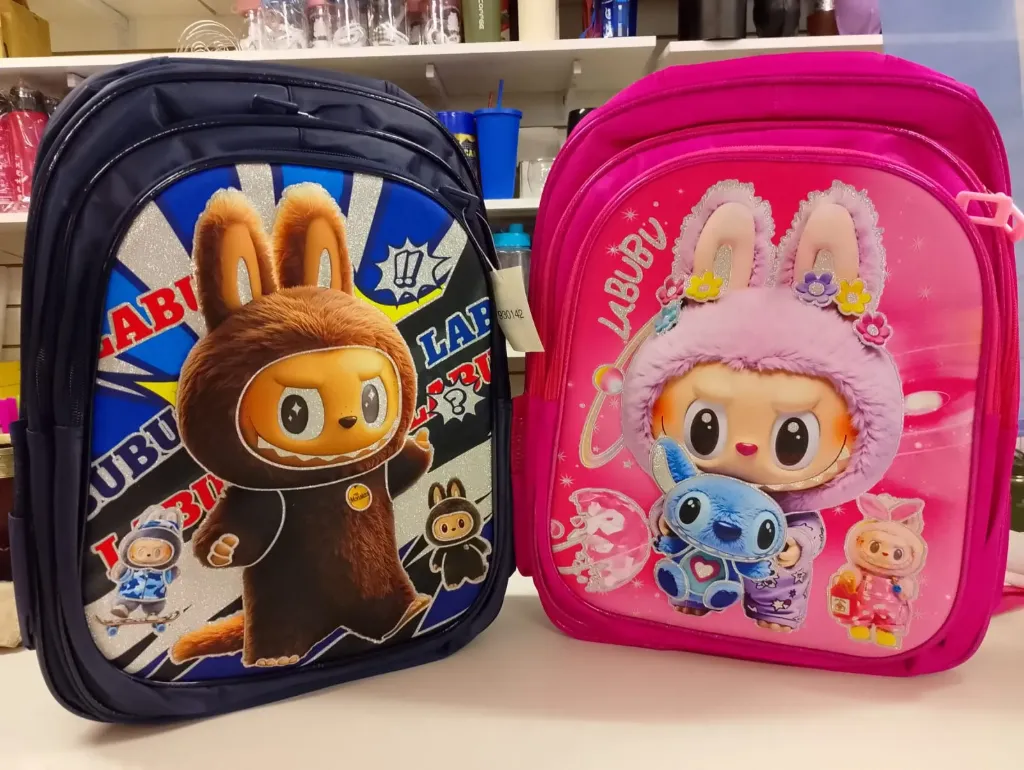 Mochila 3 Cierres 3D 14" Art. 930142