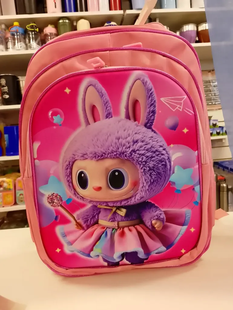 Mochila 3 Cierres 3D 14" Art. 930143/44