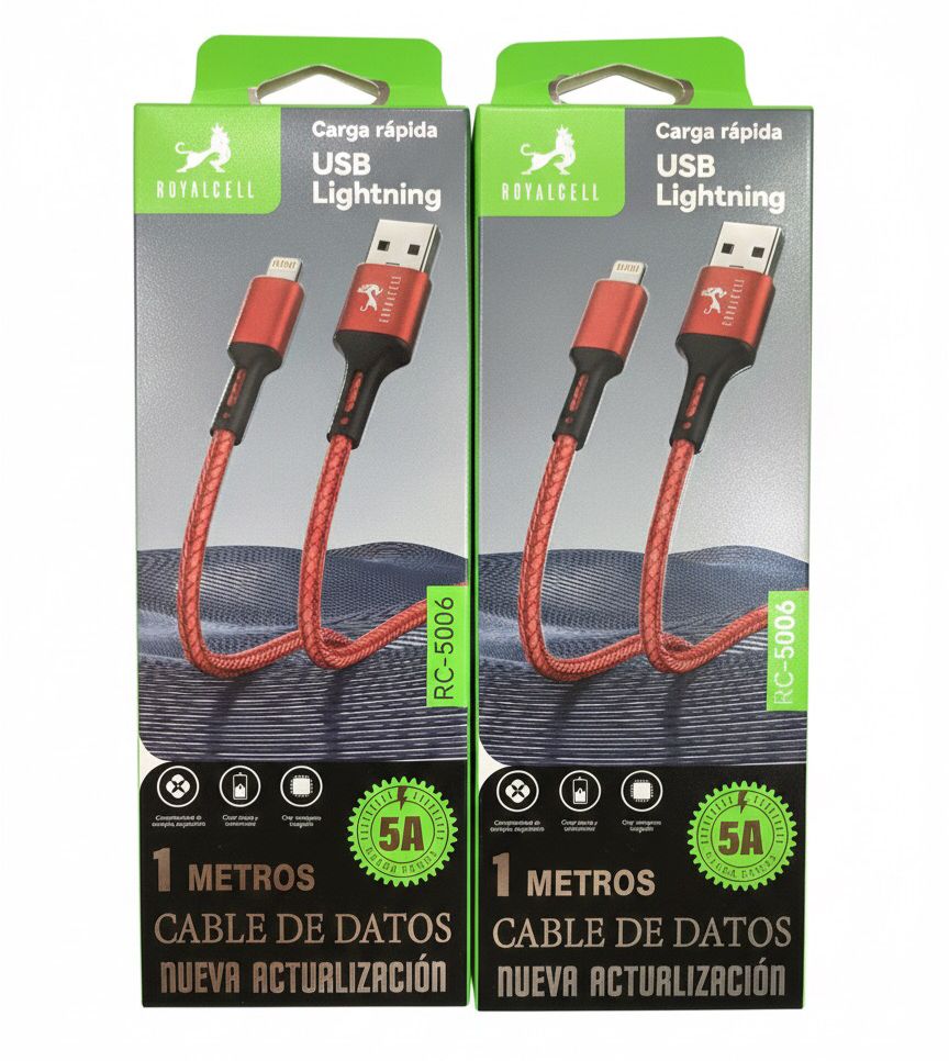 Cable RoyalCell Lightning Mayado Art.5006