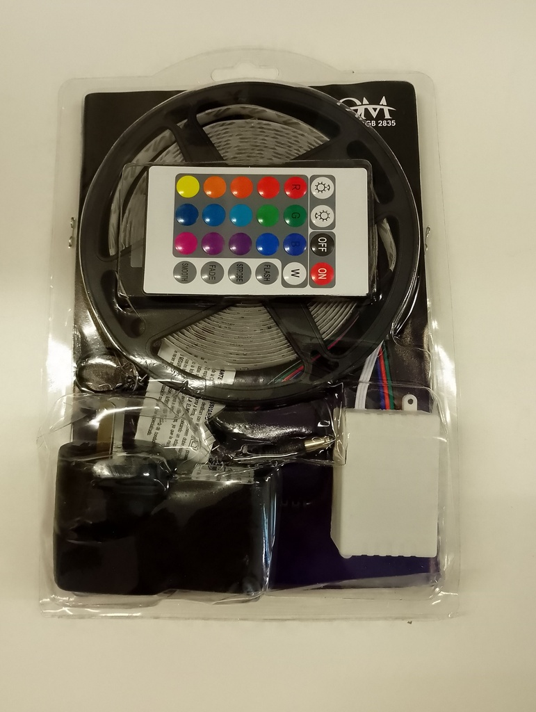 Tira Led 28X35 RGB 5M Blister Art.4224