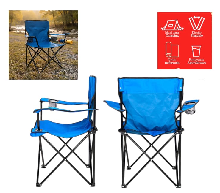 Reposera Plegable de Camping