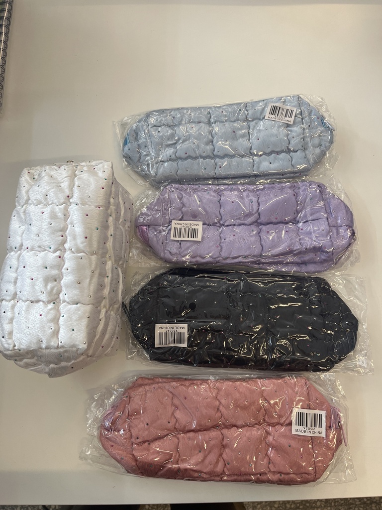 Neceser Para Maquillaje Cuadros Perlitas Art.0541