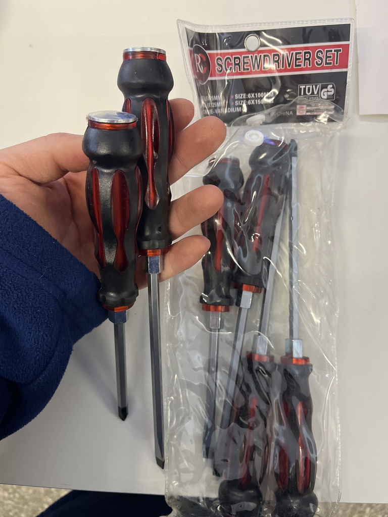[IT-K129] RC006 Destornillador pesado  X6   RC